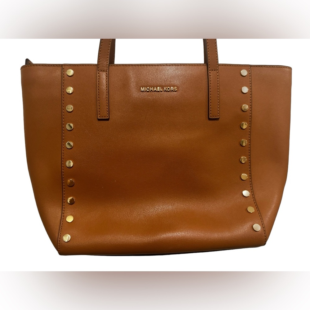 Cognac Michael Kors Tote